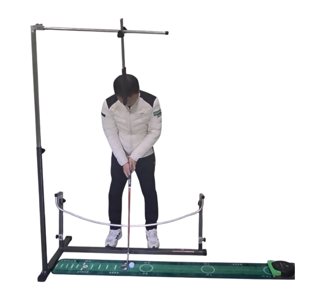 【퍼팅머신】퍼팅연습기 자세교정기 (3펏은 이제그만!!)「원천기술제조사」★무료배송